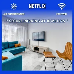 4p Modern & Secured Parking Le Cannet
